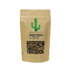 Desert Pebbles, Cacao Crunch, 2 oz (56 g) - Zebra Organics