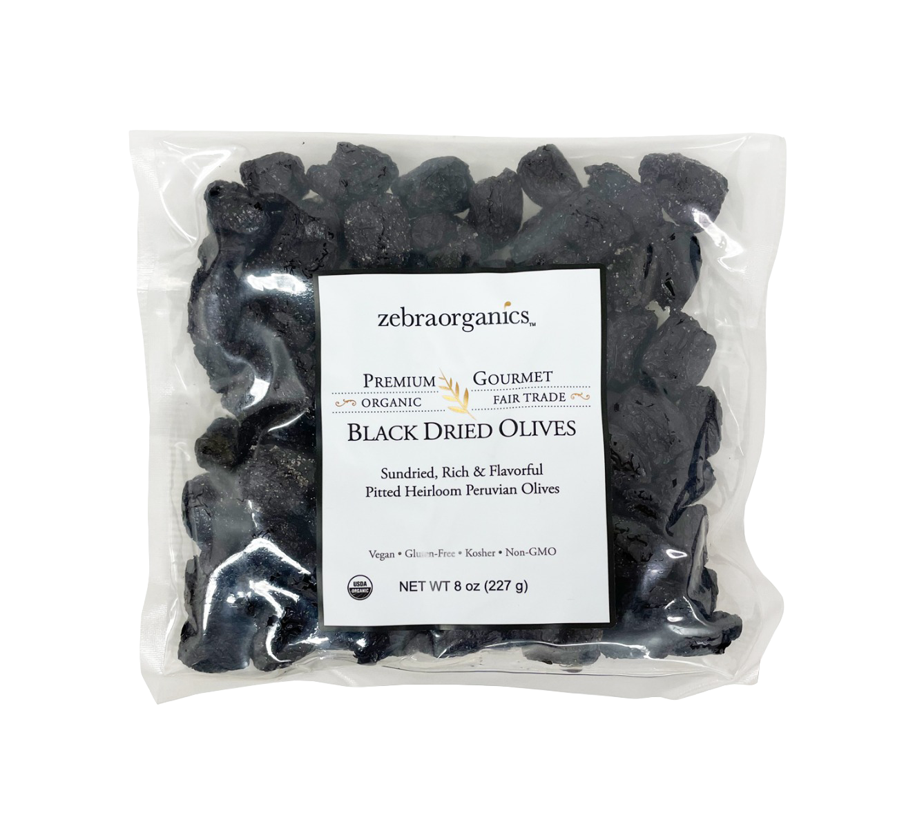 Organic Black Dried Peruvian Olives